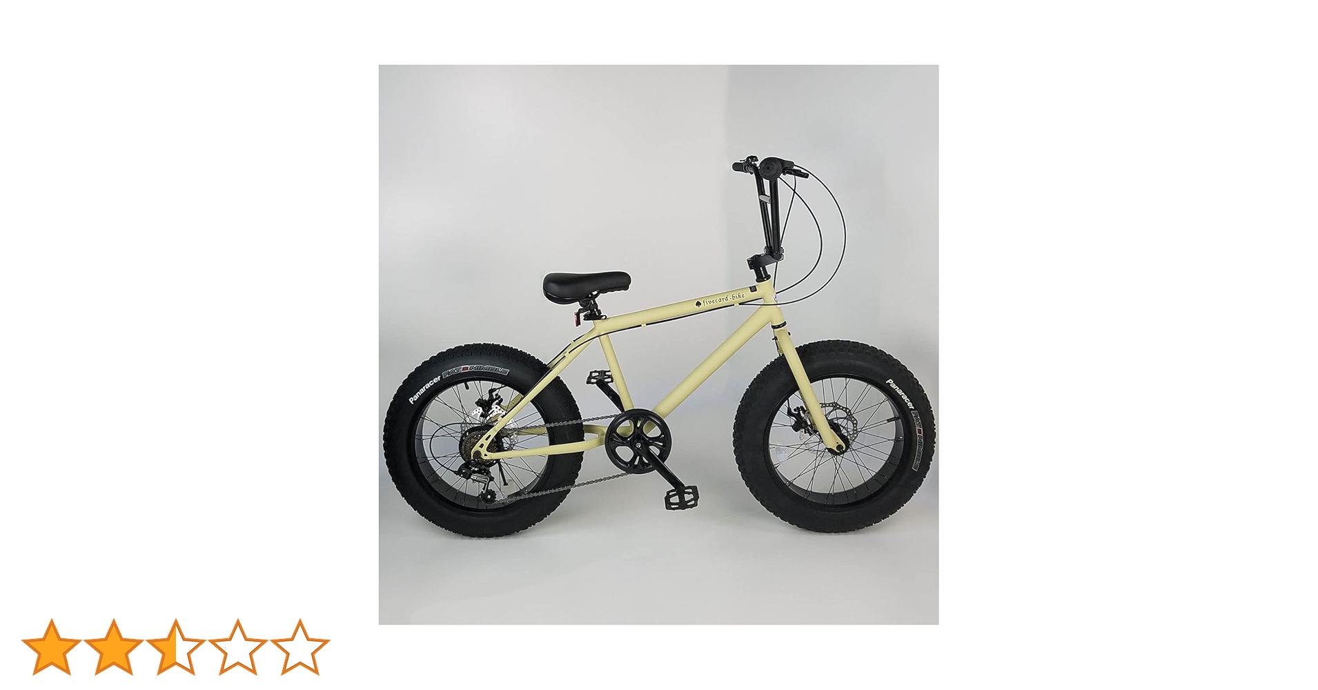Fivecard-bike ファットバイク　20インチ　bmx Amazon | 【マッドブラック】【20インチBMX】【前後ディスク